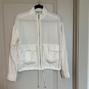 Calvin Klein Off-White Bomber Jacket
